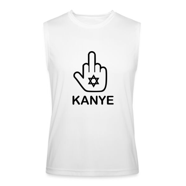 F*CK KANYE  - Playera Sin Mangas Unisex Miniatura